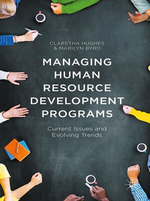 cover image of Managing Human Resource Development Programs